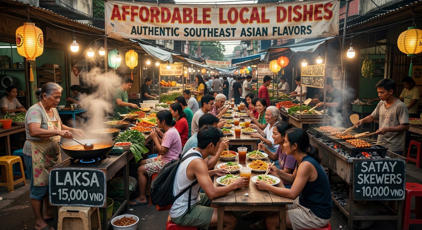 Street food adventure in Asia
